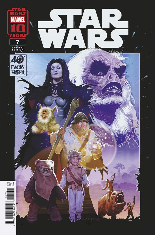 Marvel NEW THIS WEEK STAR WARS #7 E.M. GIST BATTLE FOR ENDOR 40TH ANNIVERSARY VARIANT [VF/NM]