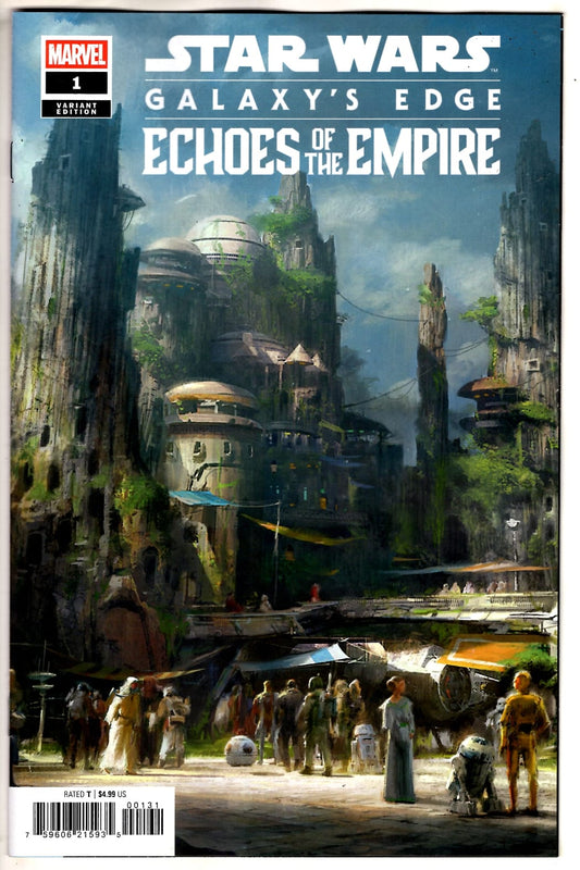 Marvel NEW THIS WEEK STAR WARS: GALAXY'S EDGE - ECHOES OF THE EMPIRE #1 ART VARIANT (VF/NM)