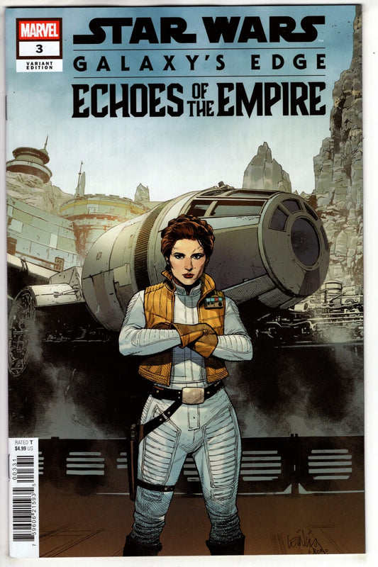 Marvel NEW THIS WEEK STAR WARS: GALAXY'S EDGE - ECHOES OF THE EMPIRE #3 LEINIL YU LEIA VARIANT (VF/NM)