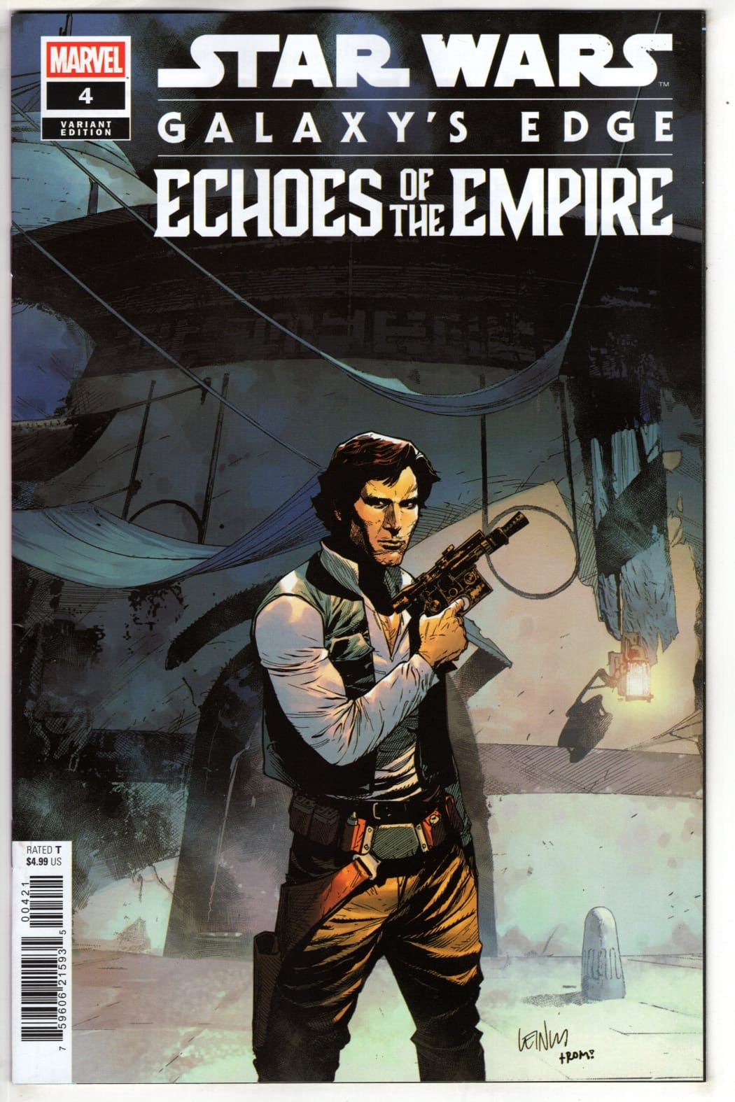 Marvel NEW THIS WEEK STAR WARS: GALAXY'S EDGE - ECHOES OF THE EMPIRE #4 LEINIL YU HAN SOLO VARIANT (VF/NM)