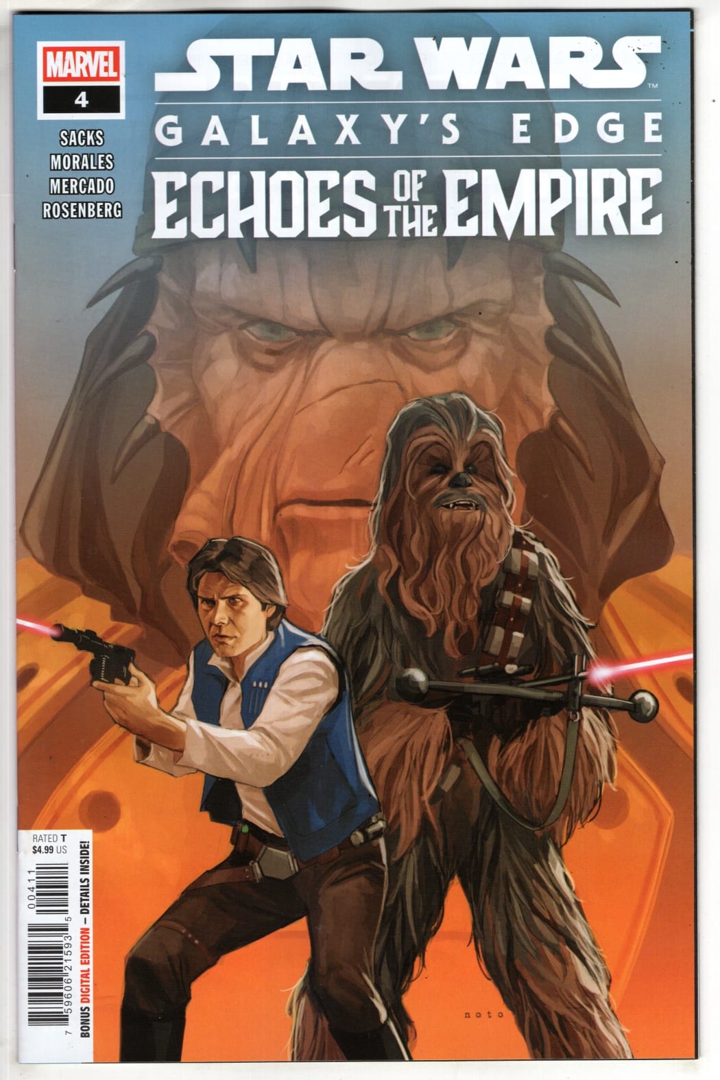 Marvel NEW THIS WEEK STAR WARS: GALAXY'S EDGE - ECHOES OF THE EMPIRE #4 (VF/NM)