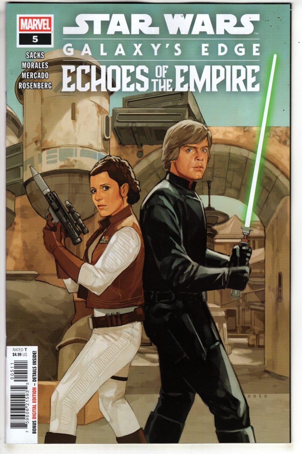 MARVEL NEW THIS WEEK STAR WARS: GALAXY'S EDGE - ECHOES OF THE EMPIRE #5 (VF/NM)