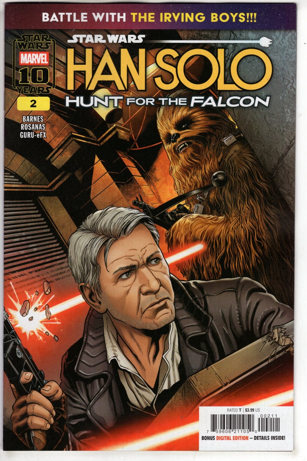 Marvel NEW THIS WEEK STAR WARS: HAN SOLO - HUNT FOR THE FALCON #2