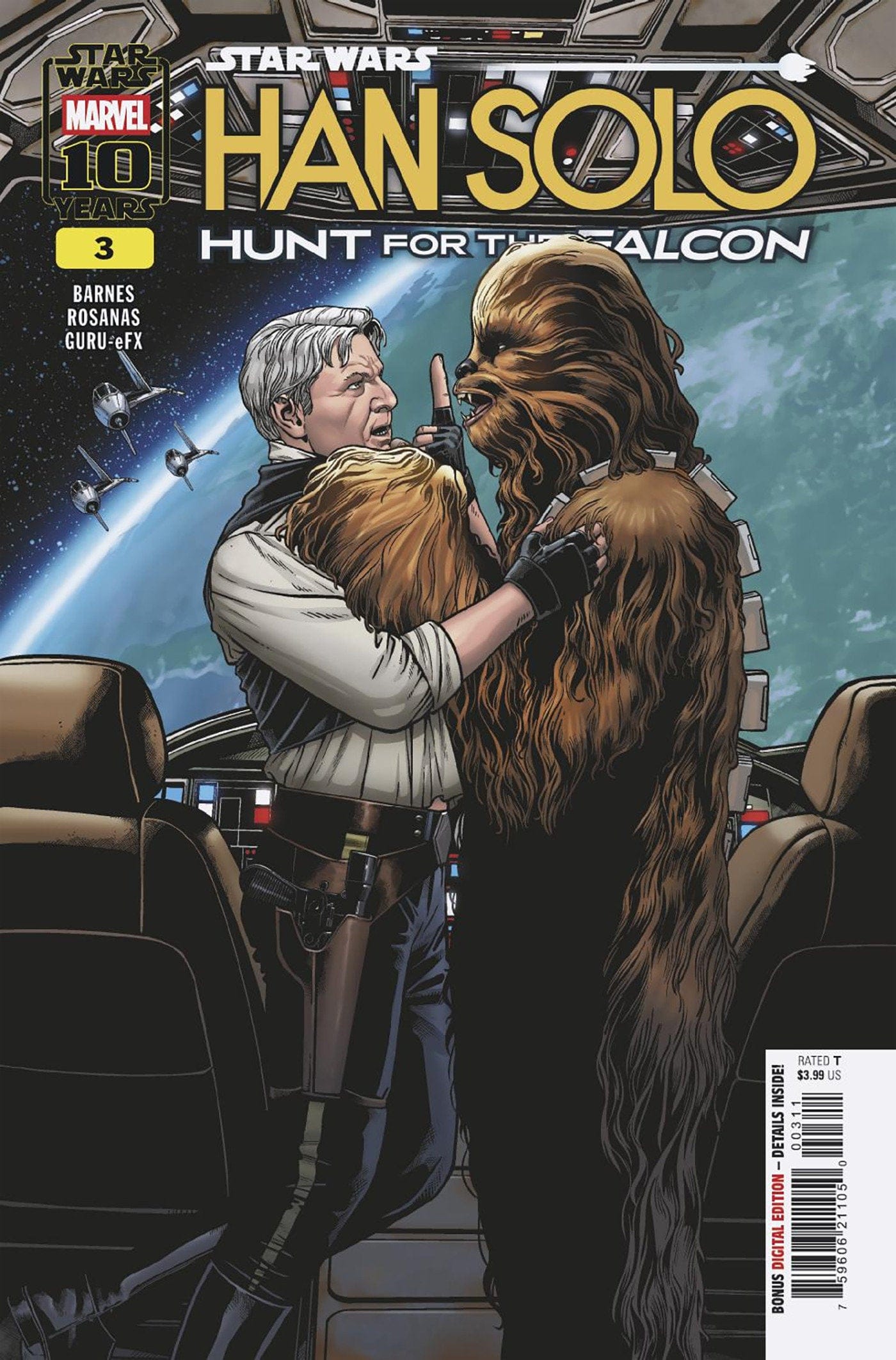 Marvel NEW THIS WEEK STAR WARS: HAN SOLO - HUNT FOR THE FALCON #3 [VF/NM]