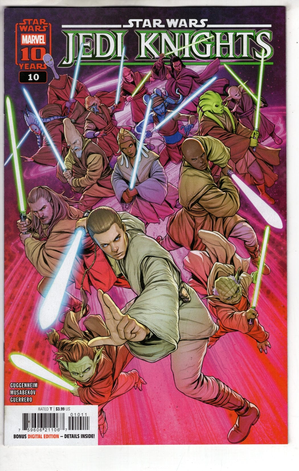 Marvel NEW THIS WEEK STAR WARS: JEDI KNIGHTS #10