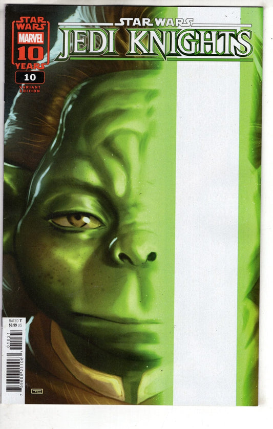Marvel NEW THIS WEEK STAR WARS: JEDI KNIGHTS #10 TAURIN CLARKE LIGHTSABER VARIANT
