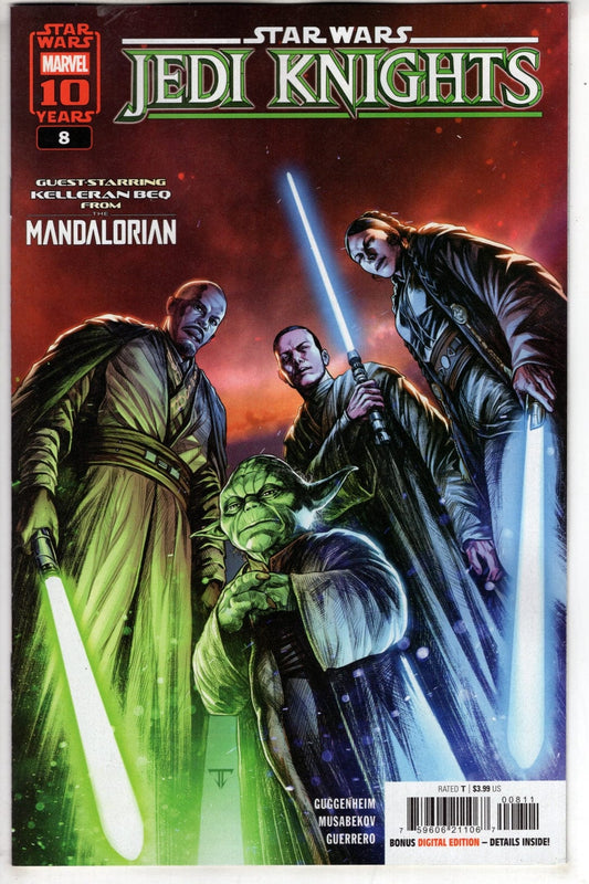 Marvel NEW THIS WEEK STAR WARS: JEDI KNIGHTS #8