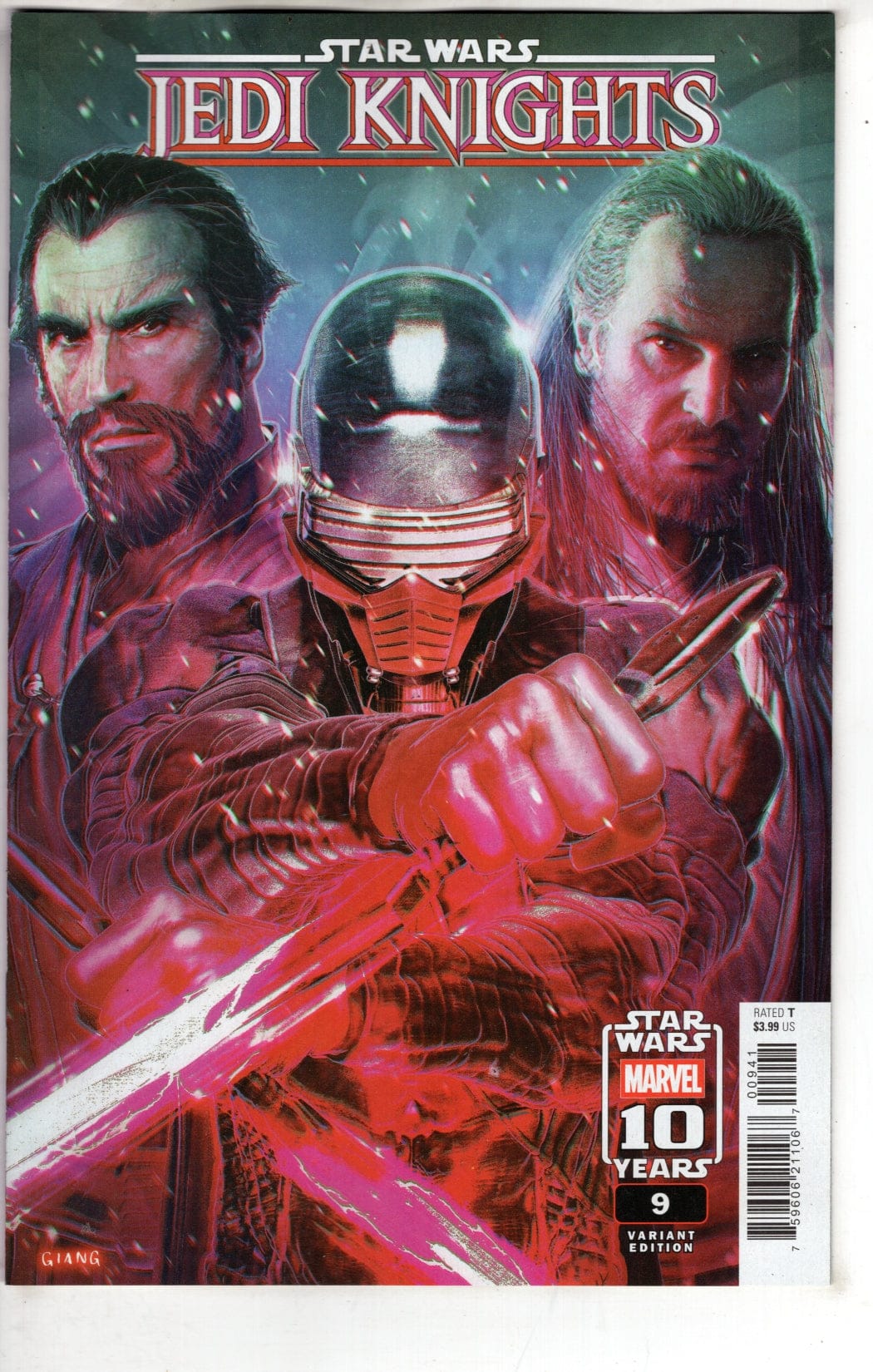 Marvel NEW THIS WEEK STAR WARS: JEDI KNIGHTS #9 JOHN GIANG VARIANT [VF/NM]
