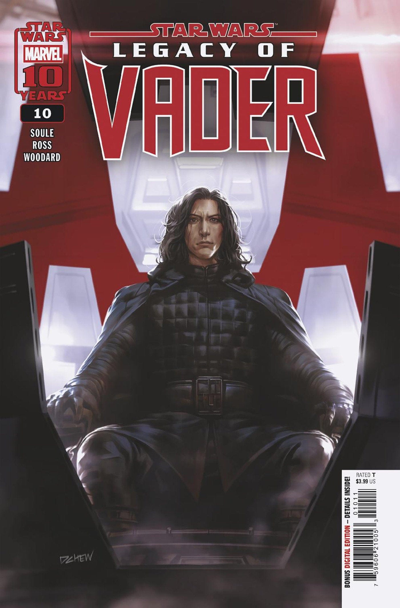 Marvel NEW THIS WEEK STAR WARS: LEGACY OF VADER #10