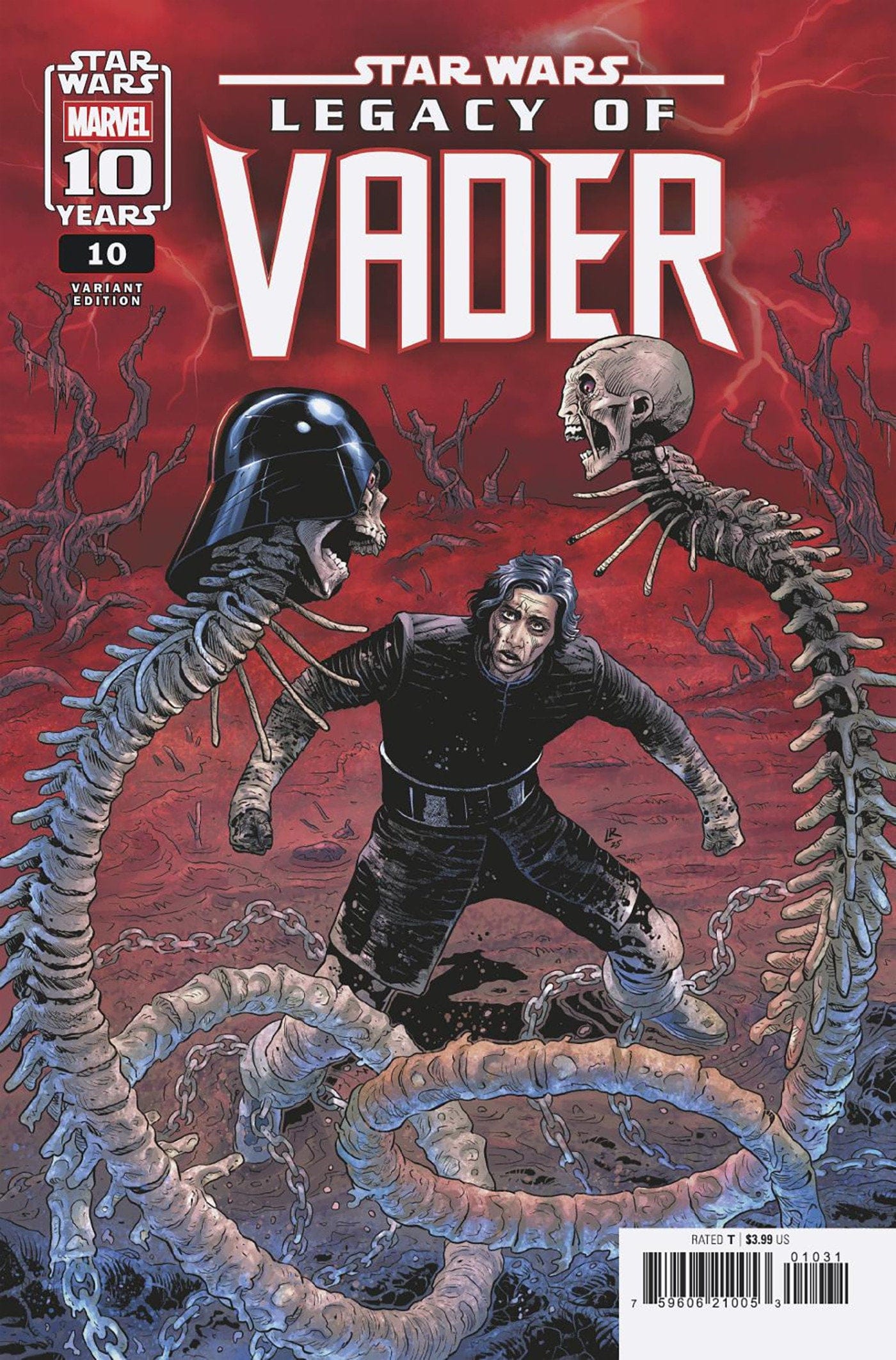 Marvel NEW THIS WEEK STAR WARS: LEGACY OF VADER #10 LUKE ROSS VARIANT