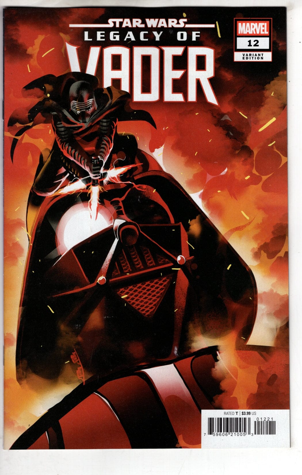 Marvel NEW THIS WEEK STAR WARS: LEGACY OF VADER #12 BALDEMAR RIVAS VARIANT (VF/NM)