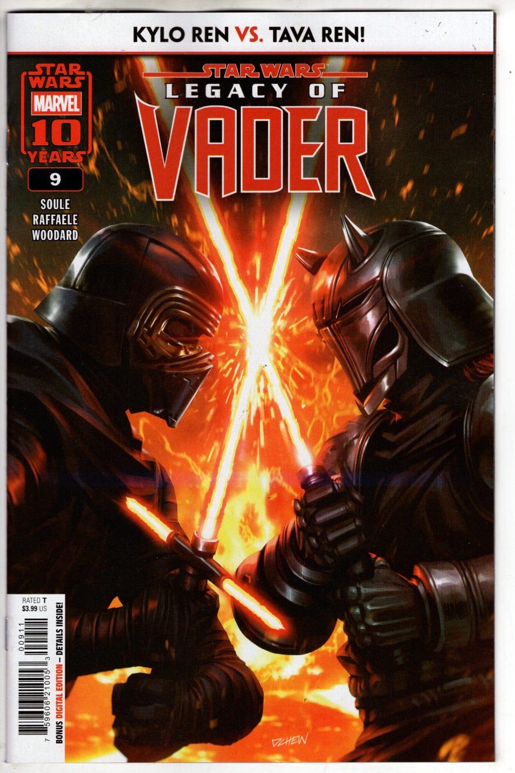 Marvel NEW THIS WEEK STAR WARS: LEGACY OF VADER #9