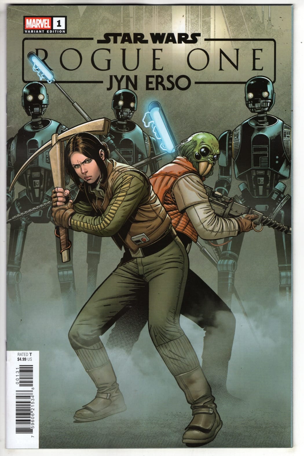 Marvel NEW THIS WEEK STAR WARS: ROGUE ONE - JYN ERSO #1 RAMON ROSANAS VARIANT (VF/NM)