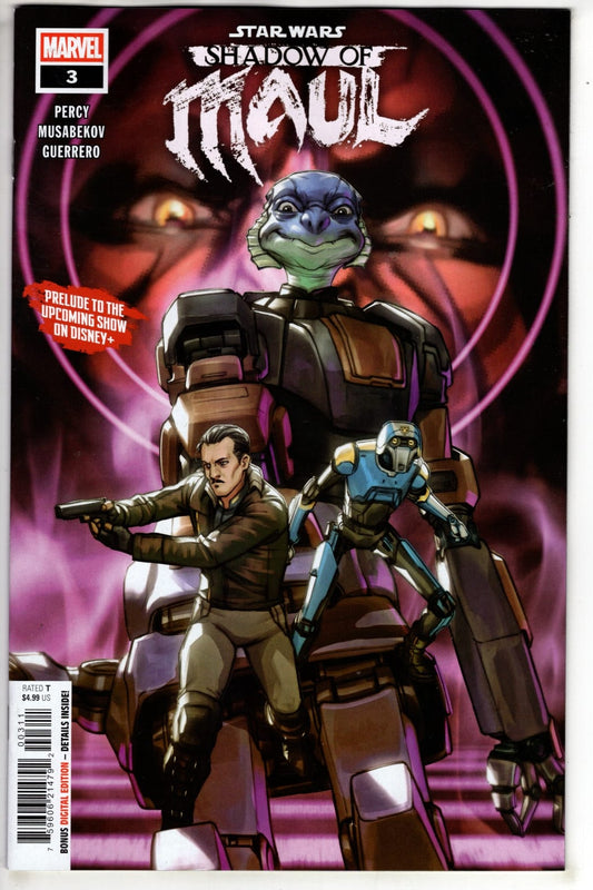 Marvel NEW THIS WEEK STAR WARS: SHADOW OF MAUL #3 (VF/NM)