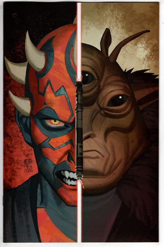 Marvel NEW THIS WEEK STAR WARS: SHADOW OF MAUL #4 AKA HEADSHOT VIRGIN VARIANT (VF/NM)