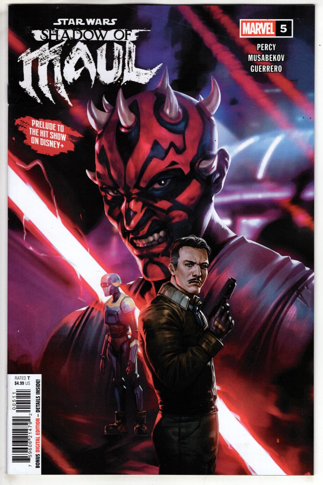 Marvel NEW THIS WEEK STAR WARS: SHADOW OF MAUL #5 (VF/NM)