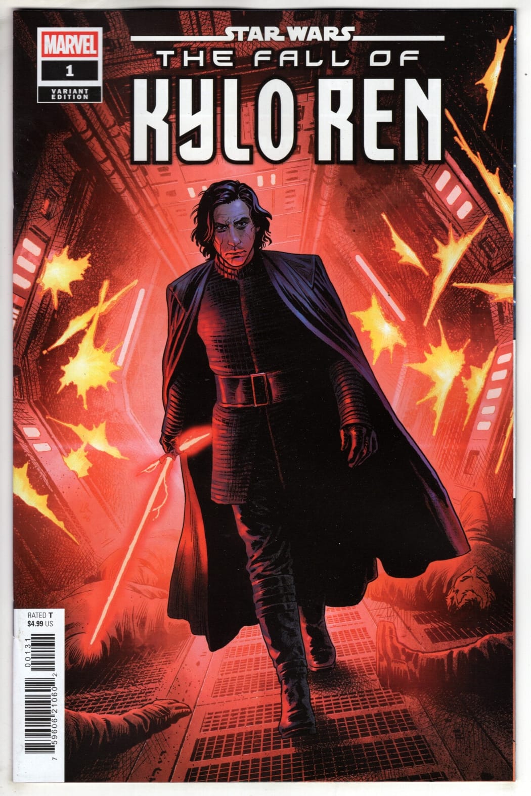 Marvel NEW THIS WEEK STAR WARS: THE FALL OF KYLO REN #1 LUKE ROSS VARIANT (VF/NM)