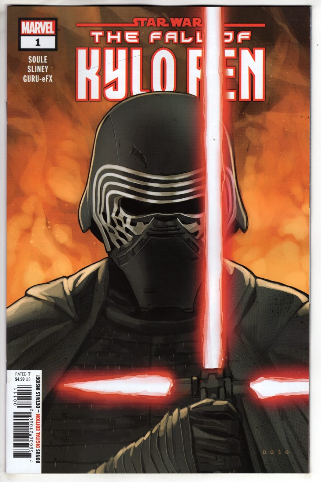Marvel NEW THIS WEEK STAR WARS: THE FALL OF KYLO REN #1 (VF/NM)