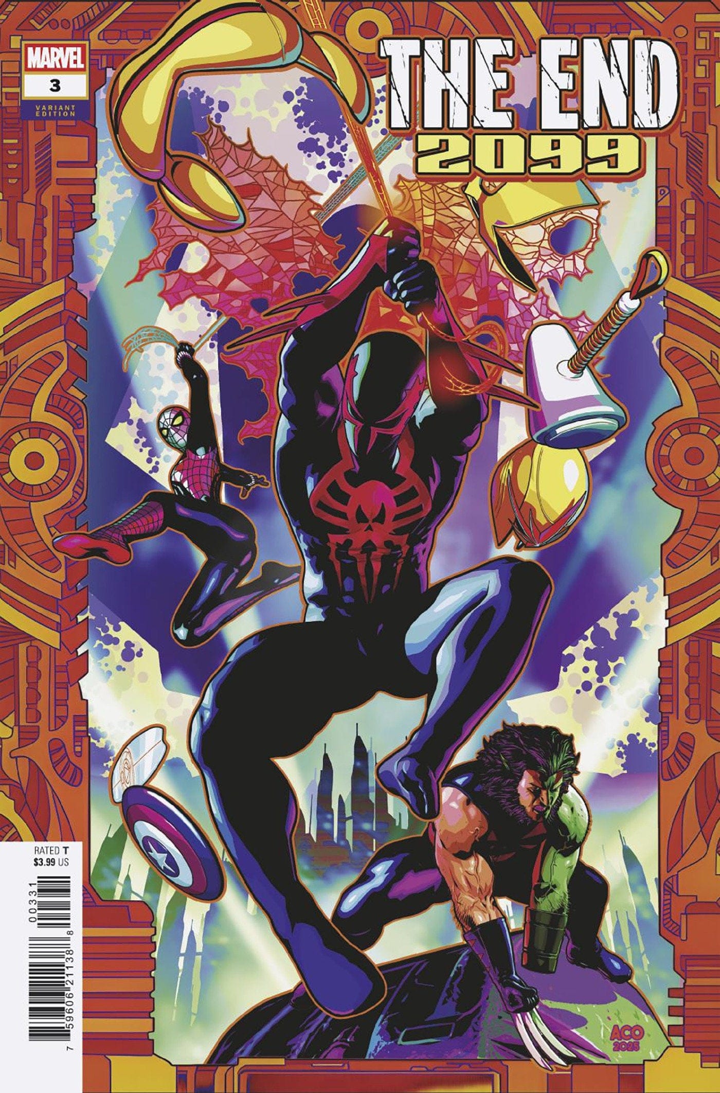 Marvel NEW THIS WEEK THE END 2099 #3 ACO VARIANT (VF/NM)