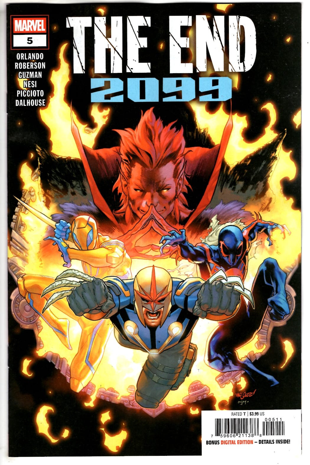 Marvel NEW THIS WEEK THE END 2099 #5 (VF/NM)