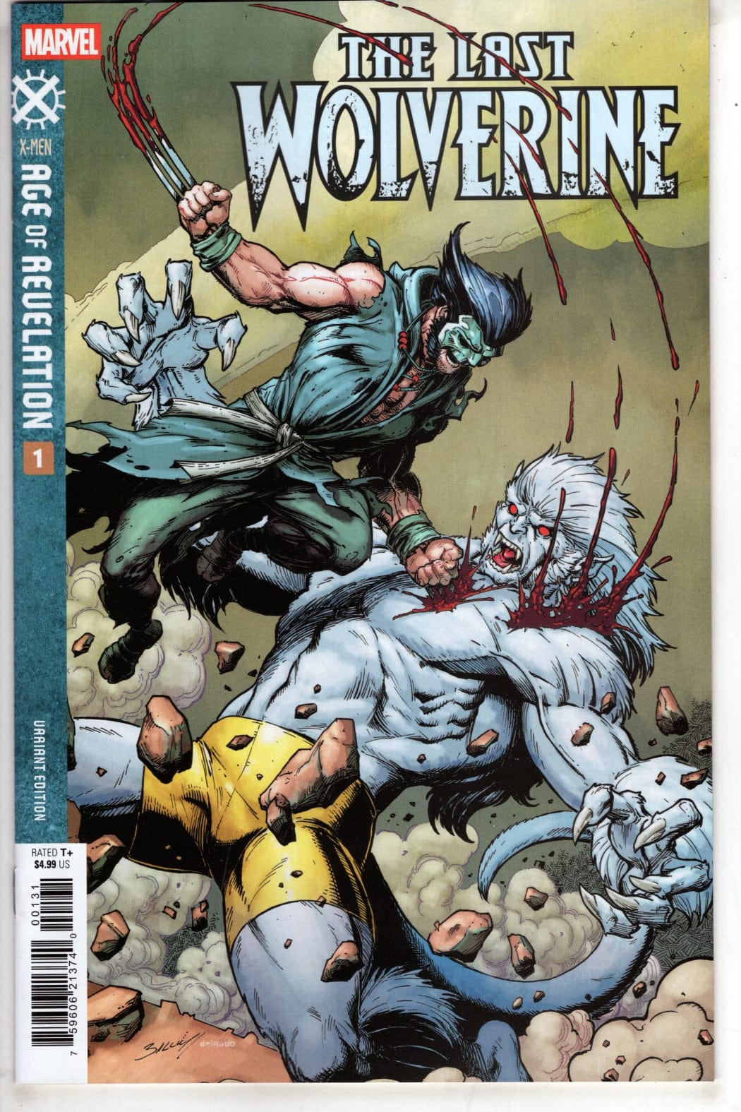 Marvel NEW THIS WEEK THE LAST WOLVERINE #1 MARK BAGLEY REVELATION VARIANT [AOR]