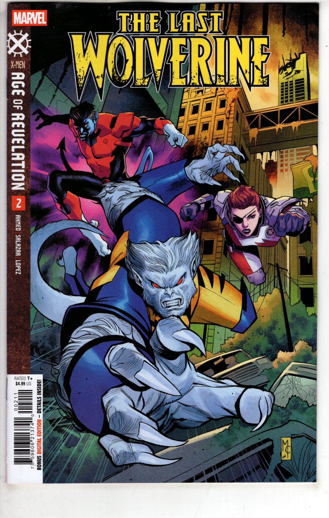 Marvel NEW THIS WEEK THE LAST WOLVERINE #2 CVR A VF/NM]