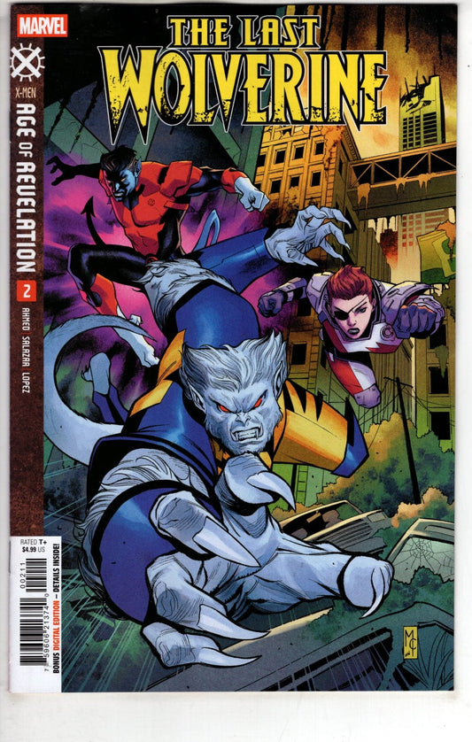 Marvel NEW THIS WEEK THE LAST WOLVERINE #2 CVR A VF/NM]