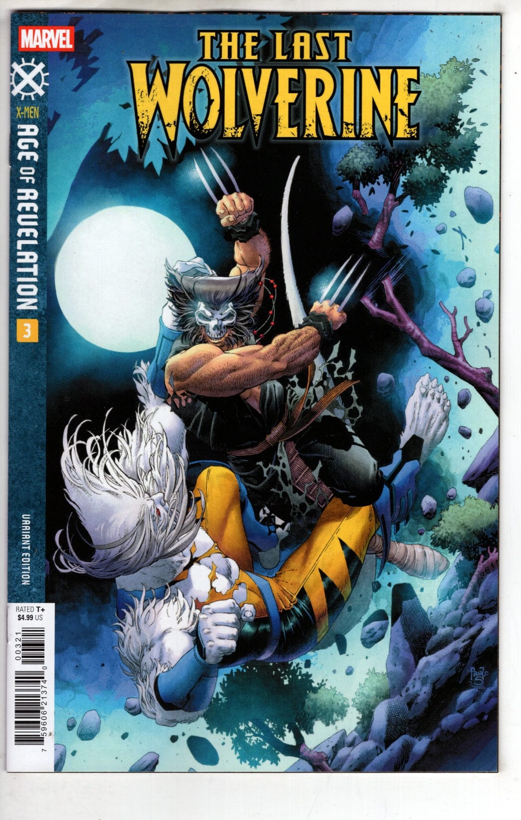 Marvel NEW THIS WEEK THE LAST WOLVERINE #3 PAULO SIQUEIRA VARIANT [AOR]