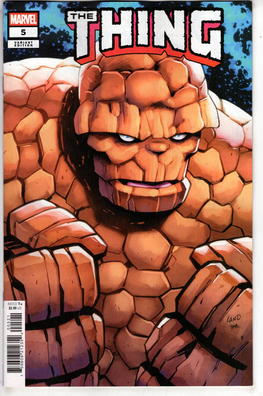 Marvel NEW THIS WEEK THE THING #5 GREG LAND VARIANT
