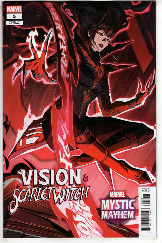 Marvel NEW THIS WEEK THE VISION & THE SCARLET WITCH #5 NETEASE GAMES MARVEL MYSTIC MAYHEM VARIANT