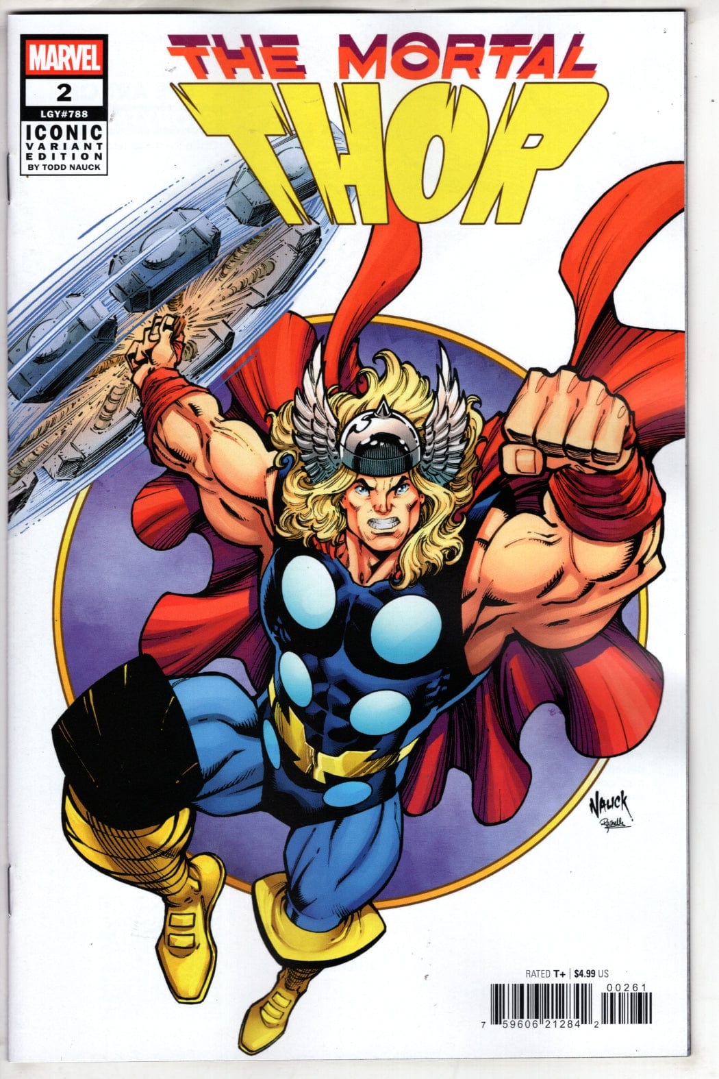 Marvel NEW THIS WEEK THOR #2 TODD NAUCK ICONIC VARIANT