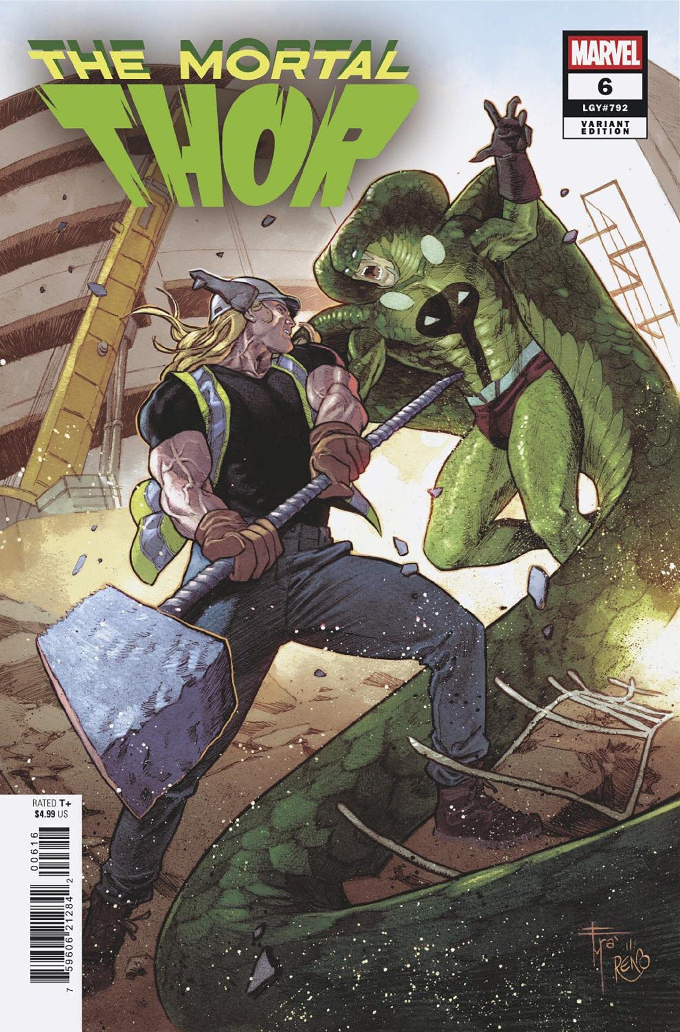 Marvel NEW THIS WEEK THOR #6 FRANCESCO MOBILI VARIANT (VF/NM)