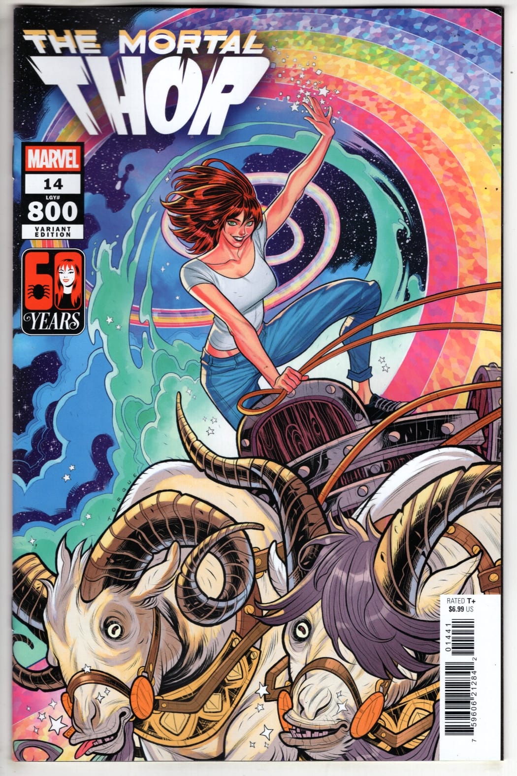 MARVEL NEW THIS WEEK THOR #800 ELIZABETH TORQUE MARY JANE WATSON VARIANT (VF/NM)