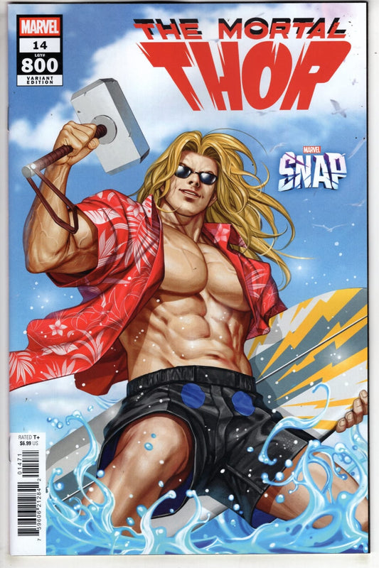 MARVEL NEW THIS WEEK THOR #800 INHYUK LEE MARVEL SNAP SWIMSUIT VARIANT (VF/NM)