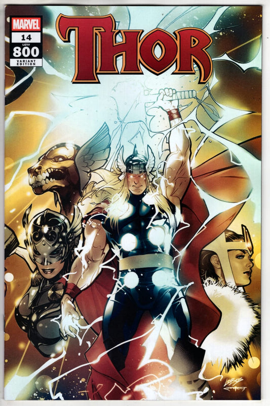 MARVEL NEW THIS WEEK THOR #800 PABLO VILLALOBOS WRAPAROUND 800 CELEBRATION VARIANT (VF/NM)