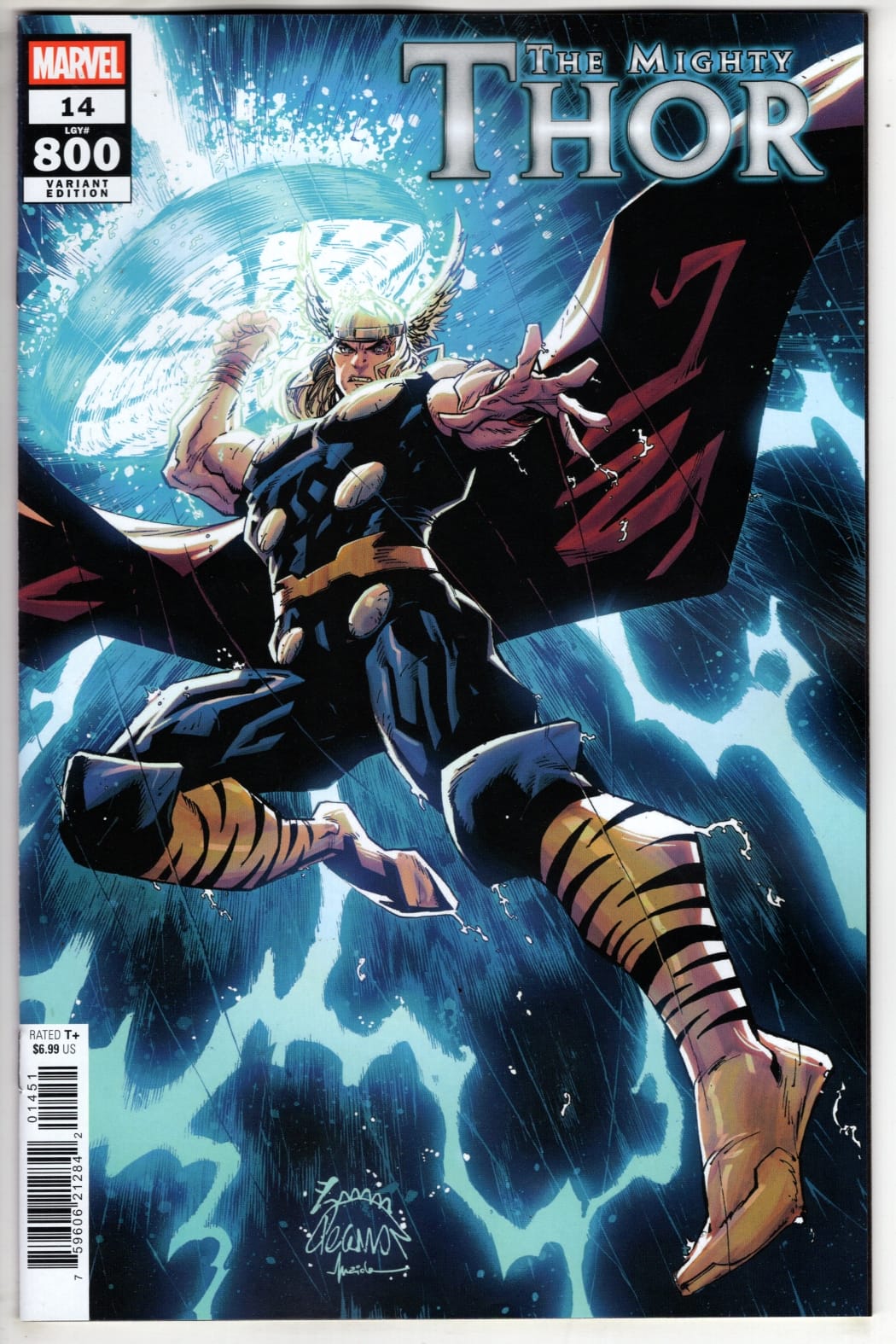MARVEL NEW THIS WEEK THOR #800 RYAN STEGMAN VARIANT (VF/NM)