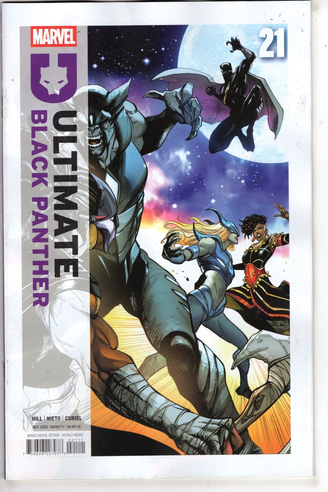 Marvel NEW THIS WEEK ULTIMATE BLACK PANTHER #21
