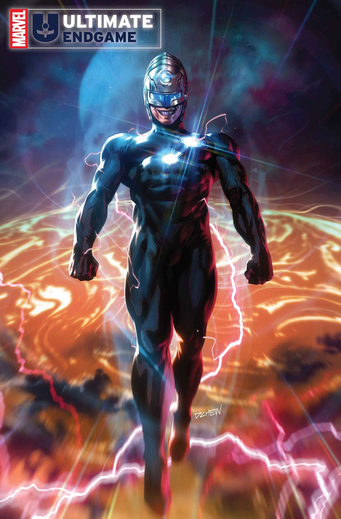 Marvel NEW THIS WEEK ULTIMATE ENDGAME #1 DERRICK CHEW FOIL VARIANT (VF/NM)