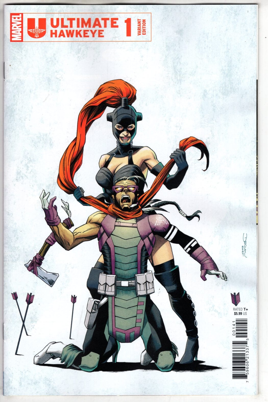 Marvel NEW THIS WEEK ULTIMATE HAWKEYE #1 DECLAN SHALVEY VARIANT