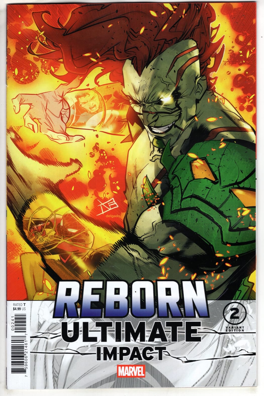 Marvel NEW THIS WEEK ULTIMATE IMPACT: REBORN #2 FEDERICO VICENTINI VARIANT (VF/NM)