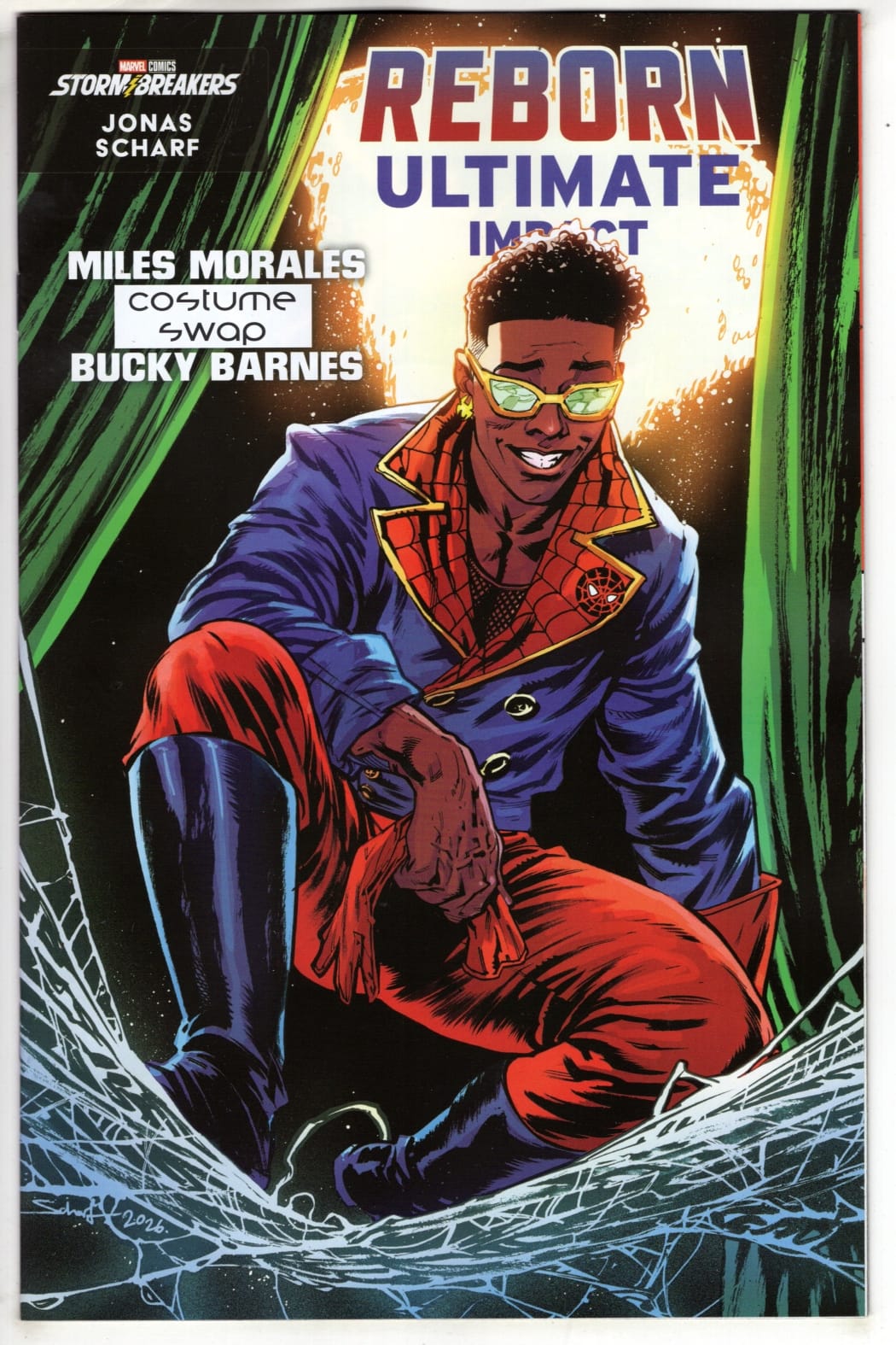 Marvel NEW THIS WEEK ULTIMATE IMPACT: REBORN #3 JONAS SCHARF HELLFIRE COSTUME SWAP VARIANT (VF/NM)