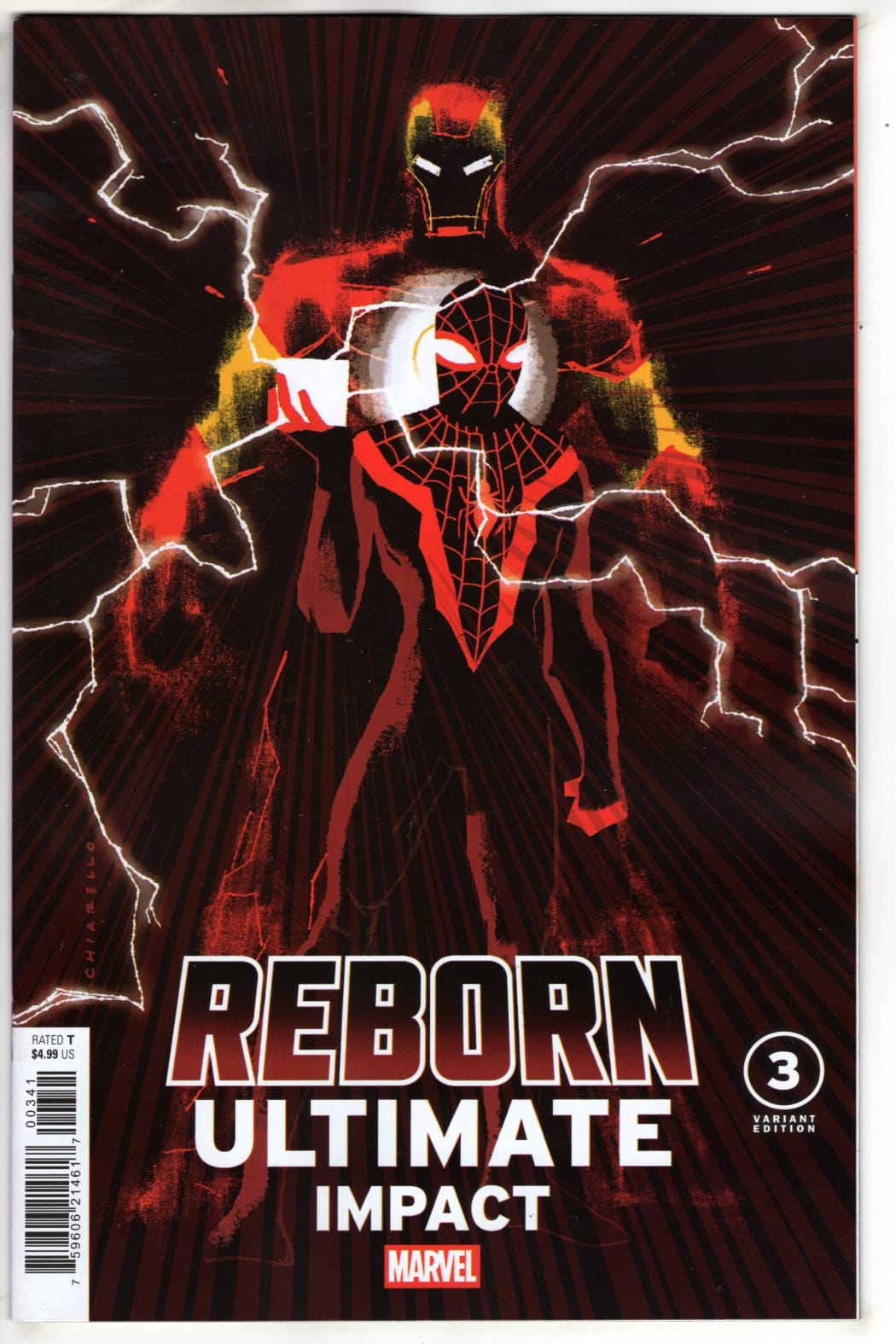 Marvel NEW THIS WEEK ULTIMATE IMPACT: REBORN #3 MARK CHIARELLO VARIANT (VF/NM)