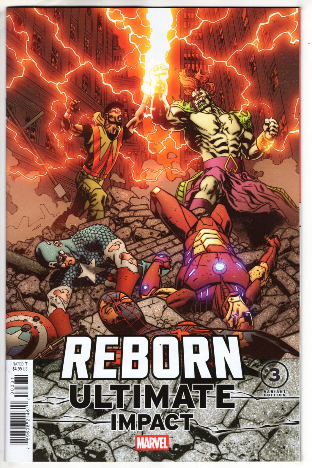 Marvel NEW THIS WEEK ULTIMATE IMPACT: REBORN #3 MIKE HAWTHORNE VARIANT (VF/NM)