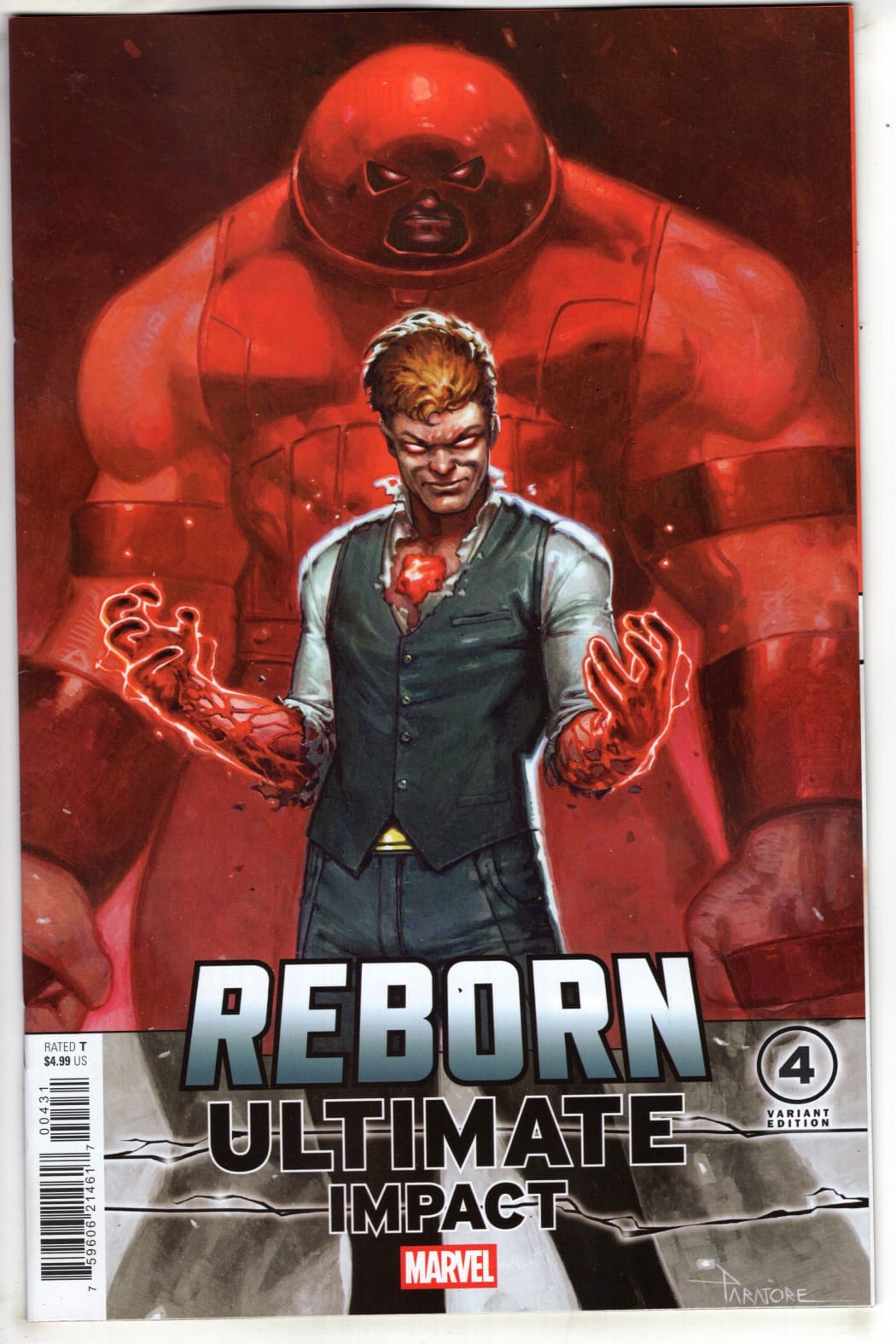 MARVEL NEW THIS WEEK ULTIMATE IMPACT: REBORN #4 DAVIDE PARATORE VARIANT (VF/NM)