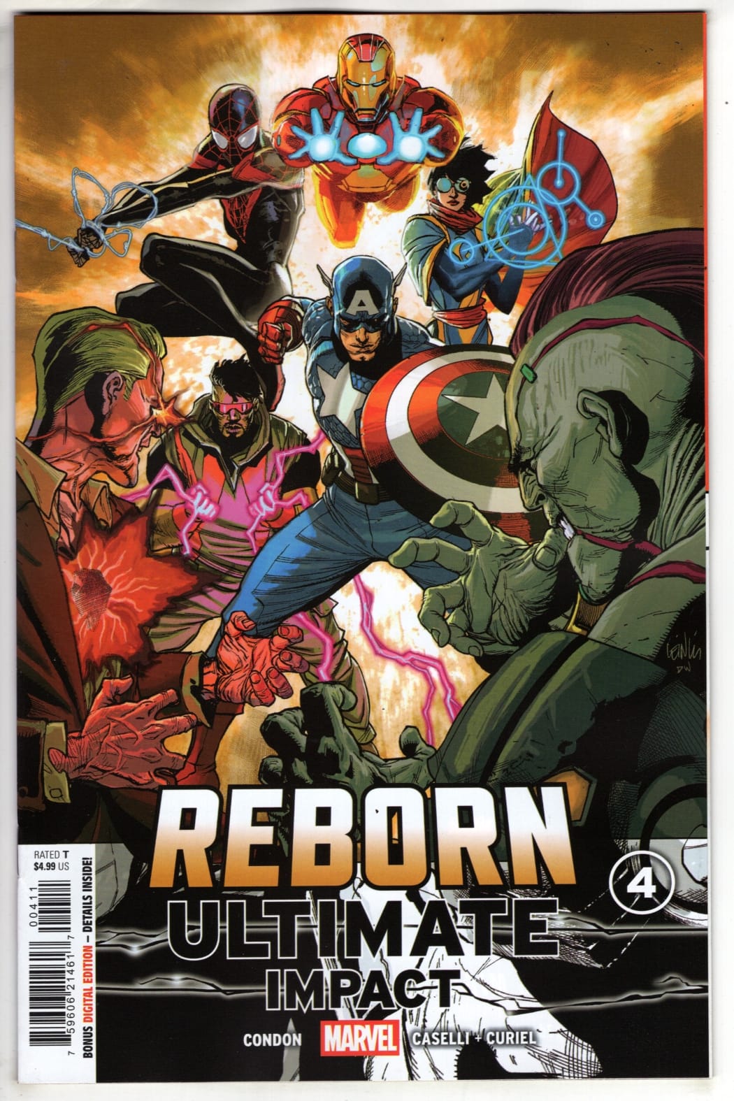 MARVEL NEW THIS WEEK ULTIMATE IMPACT: REBORN #4 (VF/NM)