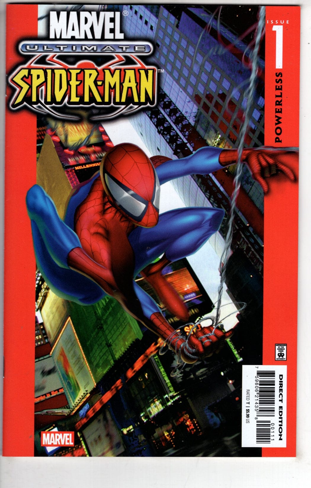 Marvel NEW THIS WEEK ULTIMATE SPIDER-MAN #1 FACSIMILE EDITION