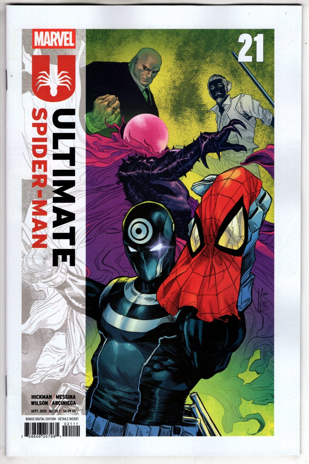 Marvel NEW THIS WEEK ULTIMATE SPIDER-MAN #21