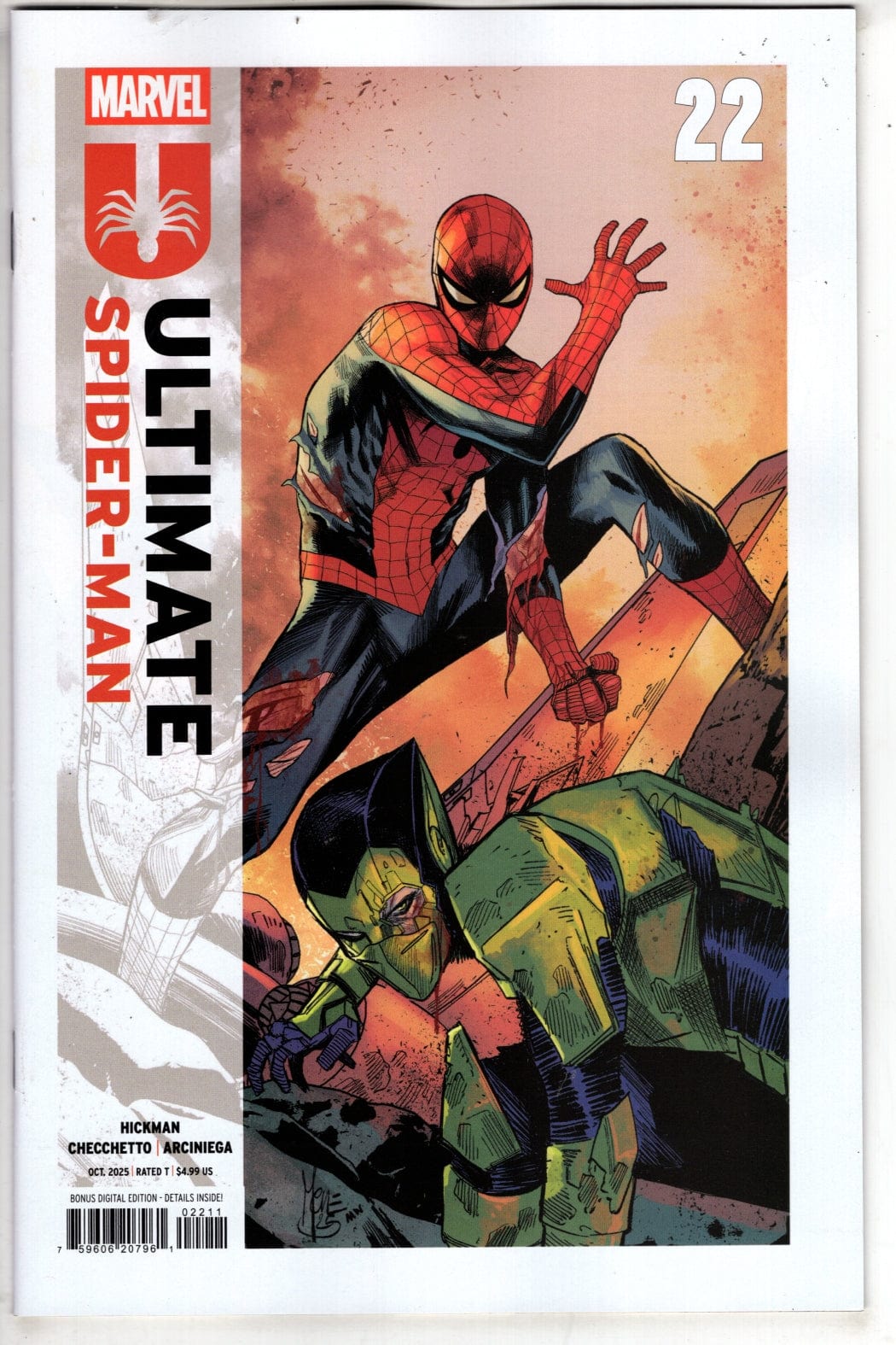 Marvel NEW THIS WEEK ULTIMATE SPIDER-MAN #22