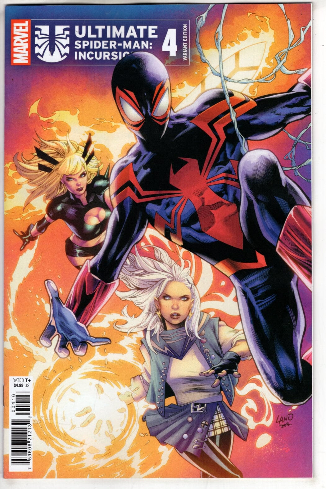 Marvel NEW THIS WEEK ULTIMATE SPIDER-MAN: INCURSION #4  VARIANT