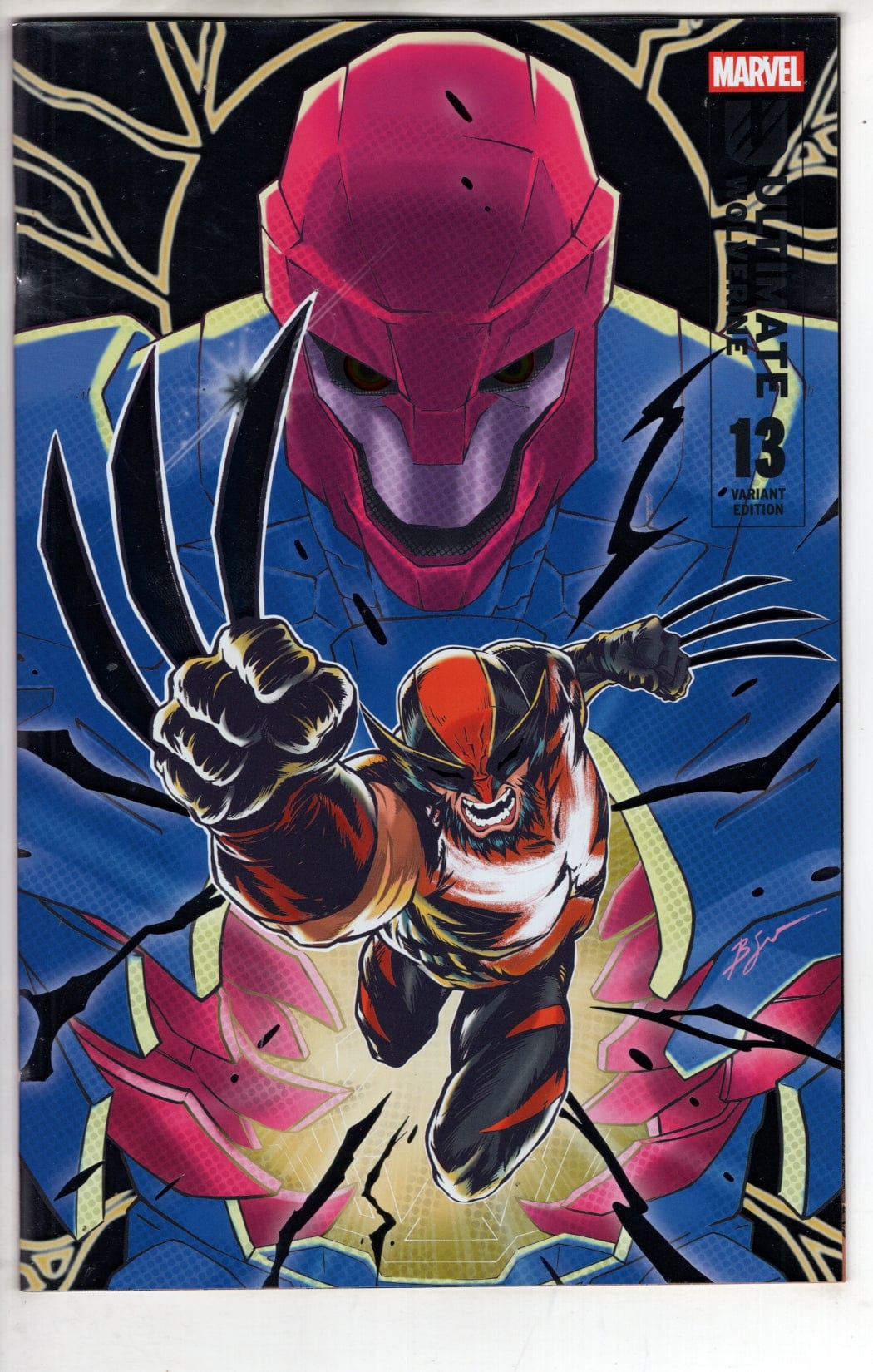 Marvel NEW THIS WEEK ULTIMATE WOLVERINE #13 BENJAMIN SU ULTIMATE ONE YEAR IN FOIL VARIANT (VF/NM)